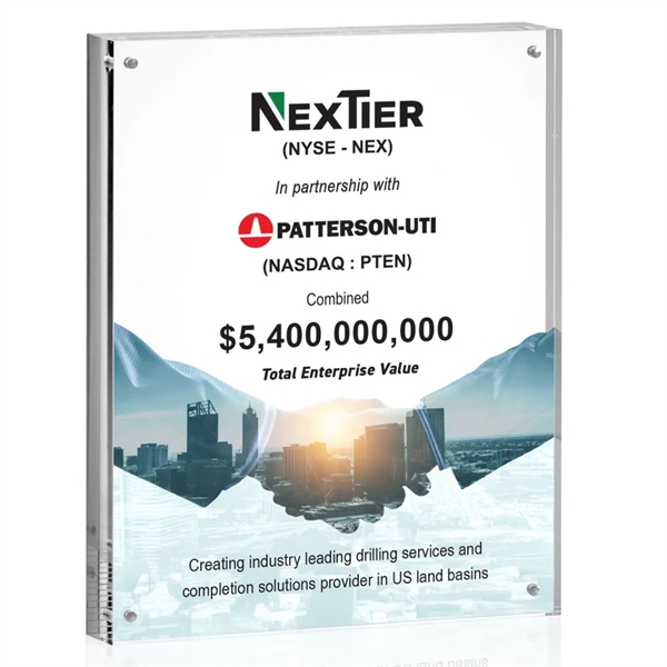 The freestanding Kirkham VividPrint™ Award is a simple yet timeless token... from ASI 84592 St Regis Group / St Regis