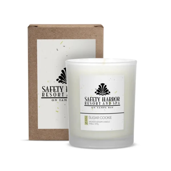 Lemon verbena scented frosted candle.... from ASI 88060 Snugz/USA Inc