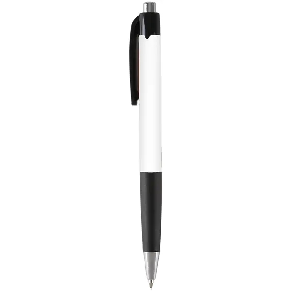 A ergonomic grip pen with a 360-degree full-color direct imprint, classic... from ASI 61966 HPG / Hub Pen