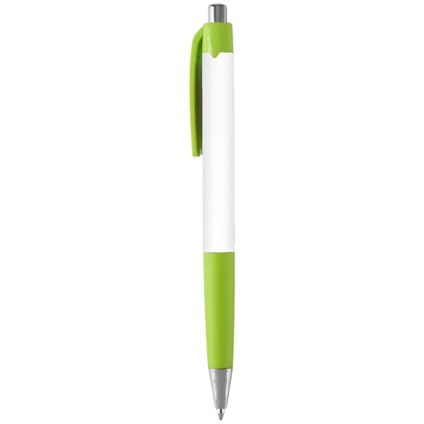 A ergonomic grip pen with a 360-degree full-color direct imprint, classic... from ASI 61966 HPG / Hub Pen