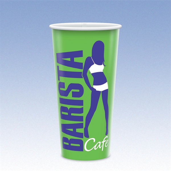 21 oz-Recycled Paper Cups-Coffee Cup with Hi-Definition Full Color Imprint, Made... from ASI 49716 Digispec & CounterPoint
