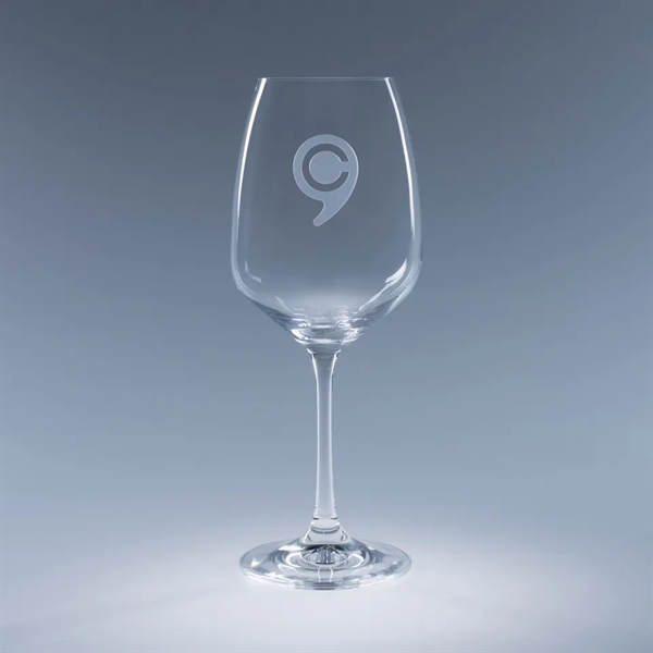 The Fleur Red Wine Glass, with its delicate etching and slender... from ASI 62985 J. Charles