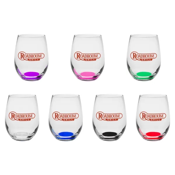 9 oz. stemless wine glass.... from ASI 88060 Snugz/USA Inc