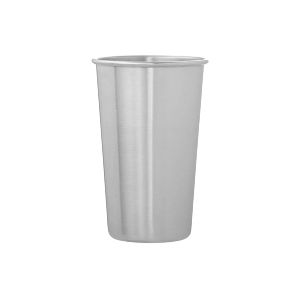 Stainless steel glass, 16 oz.  plus 1 color pad print... from ASI 37218 Athena Promo (tm)