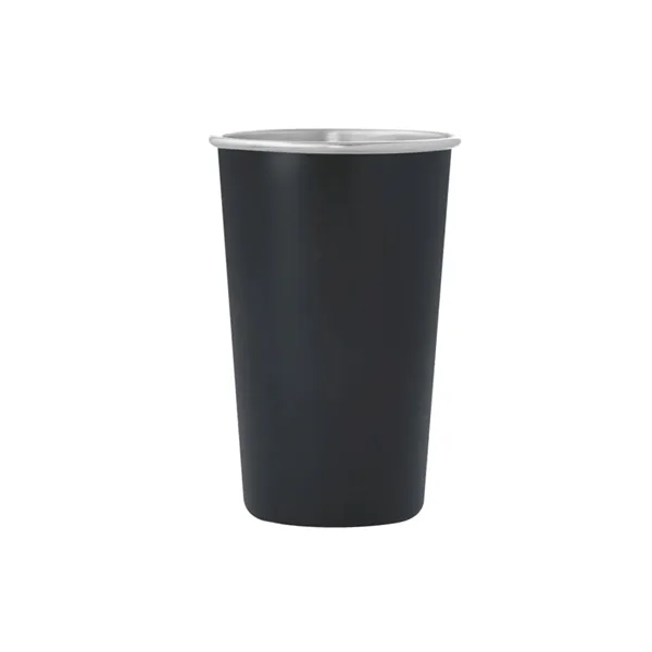 Stainless steel glass, 16 oz.  plus 1 color pad print... from ASI 37218 Athena Promo (tm)