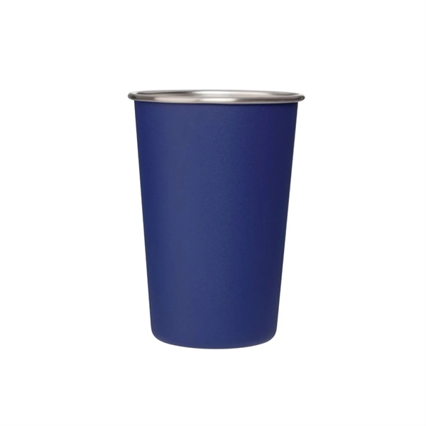 Stainless steel glass, 16 oz.  plus 1 color pad print... from ASI 37218 Athena Promo (tm)