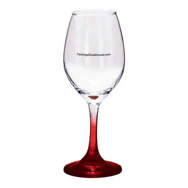 10 oz. white wine glass with clear or colored stem bottom.... from ASI 88060 Snugz/USA Inc