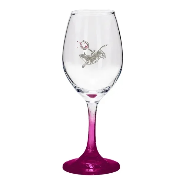 10 oz. white wine glass with clear or colored stem bottom.... from ASI 88060 Snugz/USA Inc