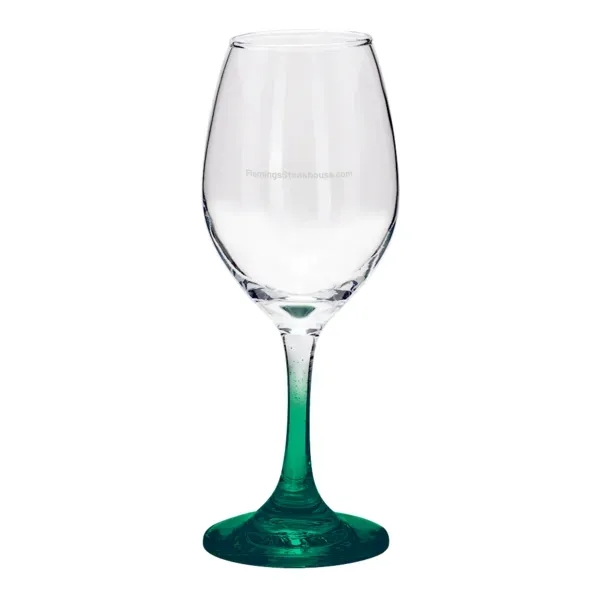 10 oz. white wine glass with clear or colored stem bottom.... from ASI 88060 Snugz/USA Inc