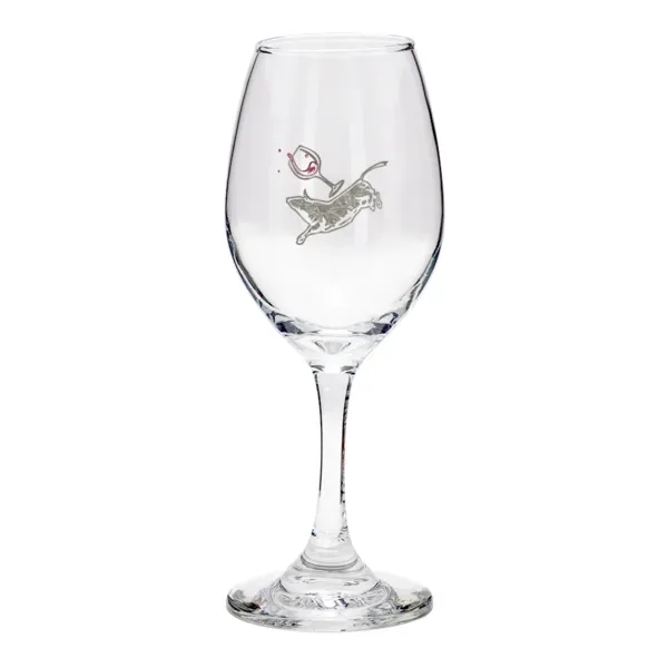 10 oz. white wine glass with clear or colored stem bottom.... from ASI 88060 Snugz/USA Inc