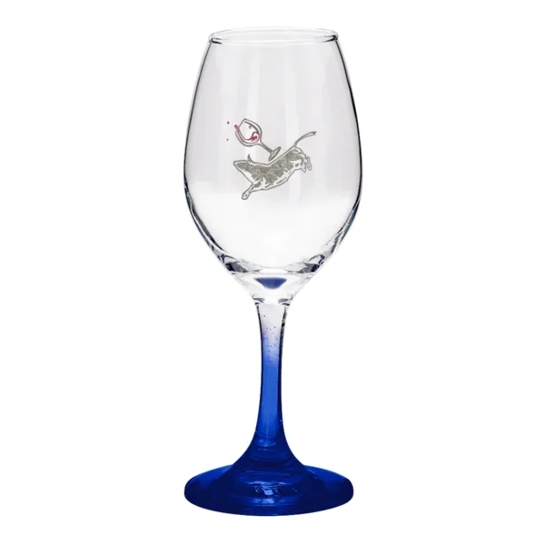 10 oz. white wine glass with clear or colored stem bottom.... from ASI 88060 Snugz/USA Inc