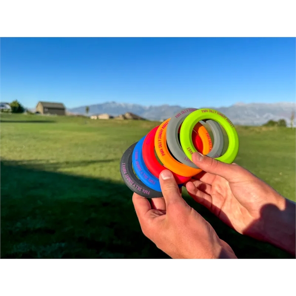 Silicone wristband/flying disc.... from ASI 88060 Snugz/USA Inc