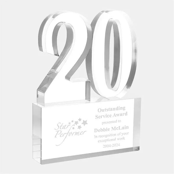 Acrylic Years of Service Award.... from ASI 47791 Best Deal Awards