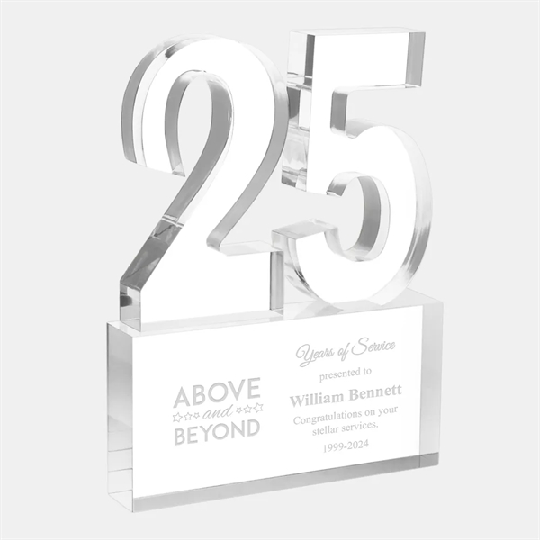 Acrylic Years of Service Award.... from ASI 47791 Best Deal Awards