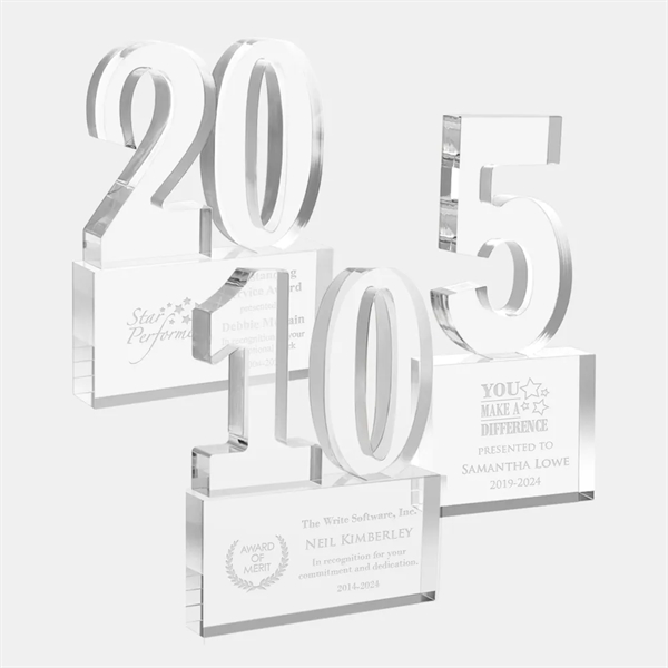 Acrylic Years of Service Award.... from ASI 47791 Best Deal Awards