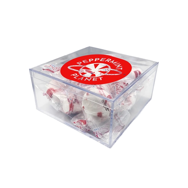 4" x 4" x 2" Clear Rigid Reusable Plastic box. Elevate... from ASI 55990 Garyline