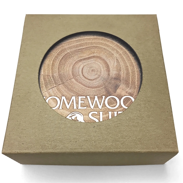 Absorbent Stone Coaster with Backgrounds. 4" x 4".... from ASI 56950 Gill Studios Inc / Gill-Line®