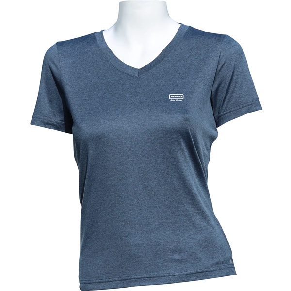 Women's t-shirt with UPF50+ protection, moisture-wicking performance, and anti-microbial fabric.... from ASI 57653 Gold Bond