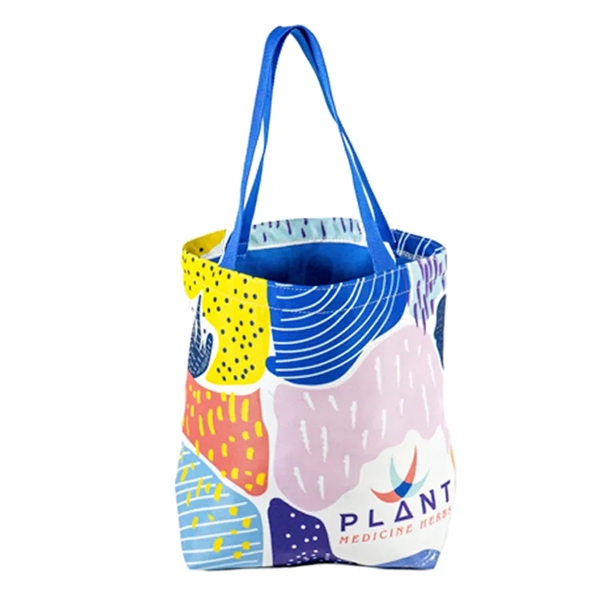 USA-made Small Wide Bottom Gusset Tote: Customizable, durable, stylish. Perfect for... from ASI 67557 LimeLight Ent