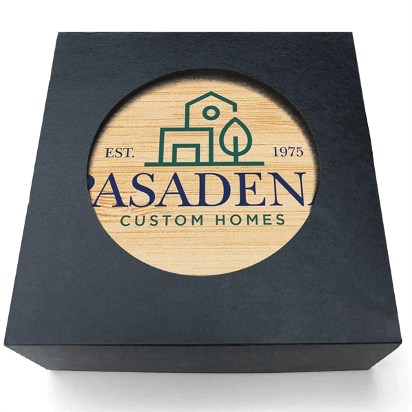 Absorbent Stone Coaster with Backgrounds.... from ASI 56950 Gill Studios Inc / Gill-Line®