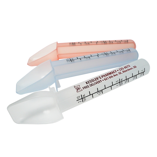 Large medicine spoon with measurements in teaspoon and ml; includes Glass... from ASI 92977 UniversalPromo, Inc / UP Line