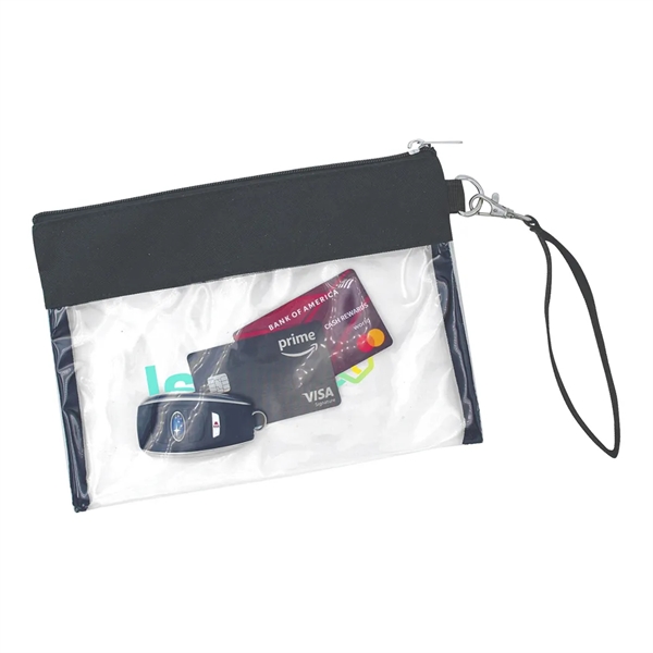 Clear Vinyl Wristlet Bag... from ASI 31517 Admart Products / Admart Line