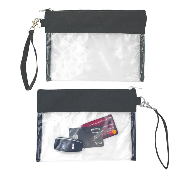Clear Vinyl Wristlet Bag... from ASI 31517 Admart Products / Admart Line