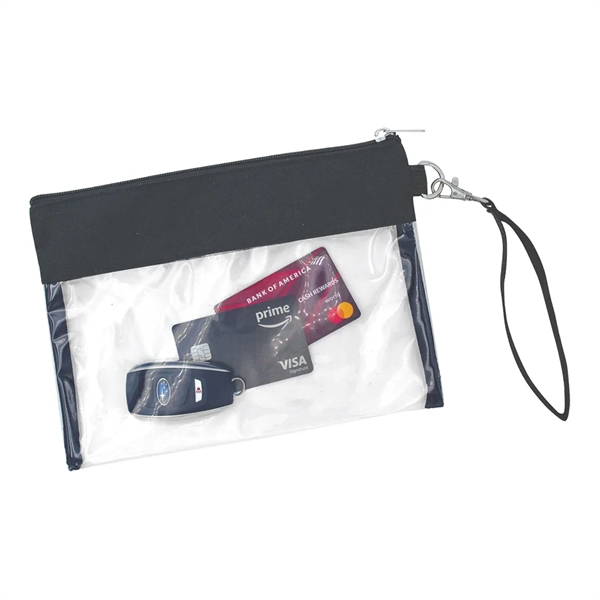 Clear Vinyl Wristlet Bag... from ASI 31517 Admart Products / Admart Line