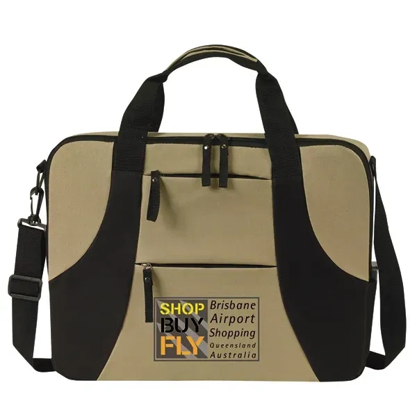 Portfolio made of poly 600 denier and measuring 16.25" x 12.5"... from ASI 46420 Continental Mkting Svc Inc / CMBags