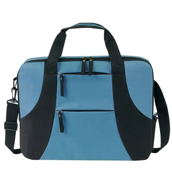 Portfolio made of poly 600 denier and measuring 16.25" x 12.5"... from ASI 46420 Continental Mkting Svc Inc / CMBags