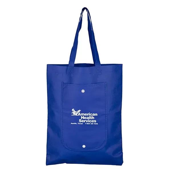 13" x 17" 80GSM non-woven polypropylene tote bag with 18" cross-stitched... from ASI 62660 Innovation Line