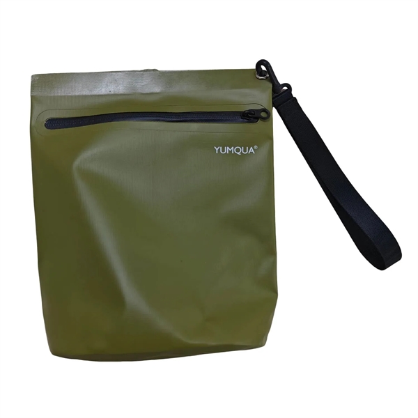 Waterproof zipper pouch bag plus 1 color silkscreen imprint on 1... from ASI 37218 Athena Promo (tm)