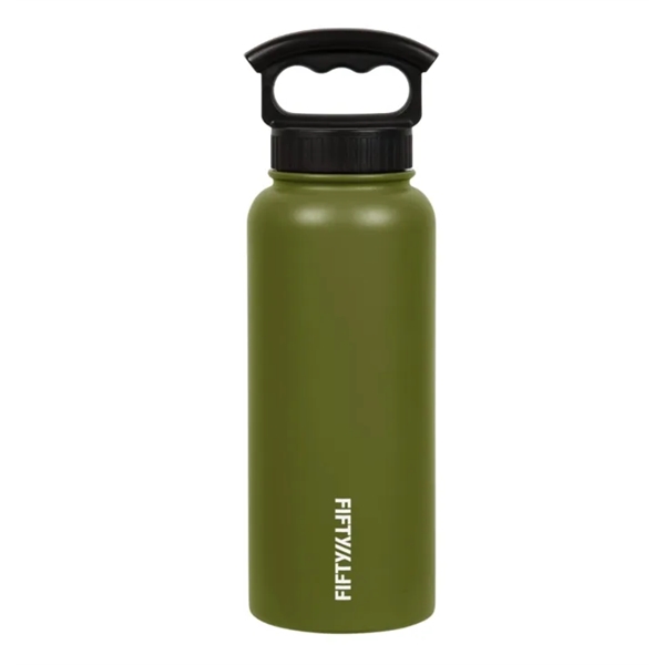 18/8 Food Grade Stainless Steel,Double-Wall Vacuum-Insulated,Wide Mouth 3-Finger Grip Lid Included... from ASI 72657 Active Life Promo / Apres Ski Active Life