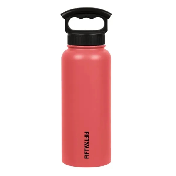 18/8 Food Grade Stainless Steel,Double-Wall Vacuum-Insulated,Wide Mouth 3-Finger Grip Lid Included... from ASI 72657 Active Life Promo / Apres Ski Active Life