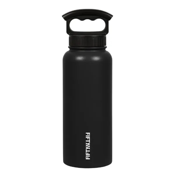 18/8 Food Grade Stainless Steel,Double-Wall Vacuum-Insulated,Wide Mouth 3-Finger Grip Lid Included... from ASI 72657 Active Life Promo / Apres Ski Active Life