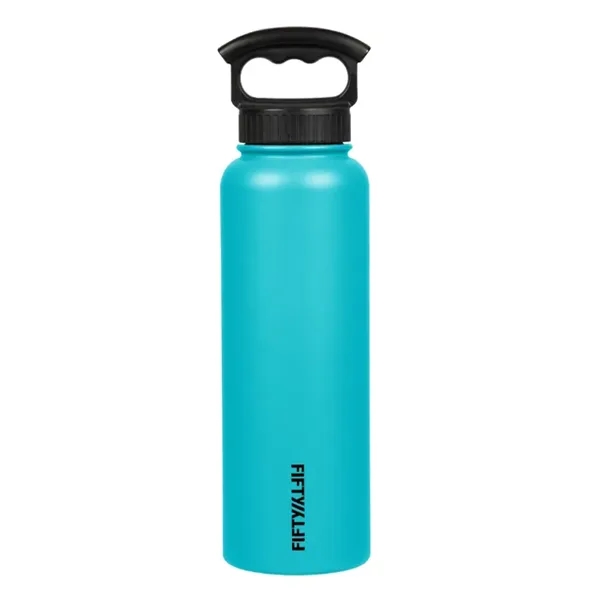 18/8 Food Grade Stainless Steel,Double-Wall Vacuum-Insulated,Wide Mouth 3-Finger Grip Lid Included... from ASI 72657 Active Life Promo / Apres Ski Active Life