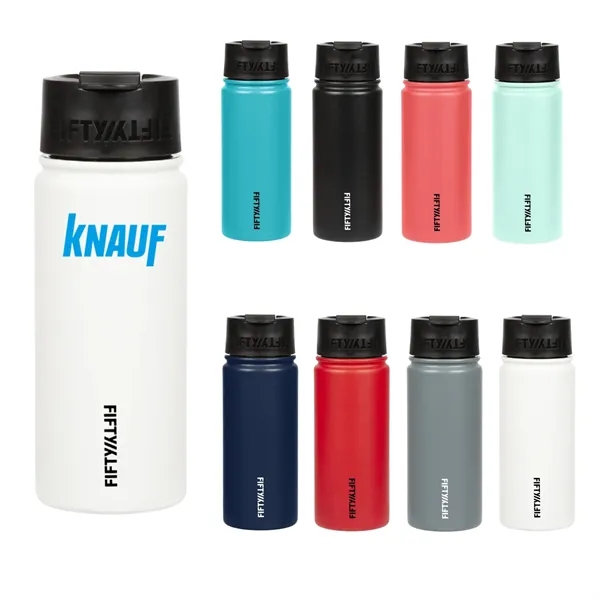 18/8 Food Grade Stainless Steel,Double-Wall Vacuum-Insulated,Black Flip Lid,Assorted Colors Available,Hand Wash... from ASI 72657 Active Life Promo / Apres Ski Active Life