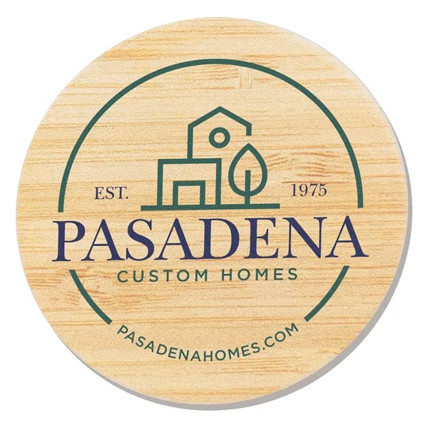 Absorbent Stone Coaster with Backgrounds.... from ASI 56950 Gill Studios Inc / Gill-Line®