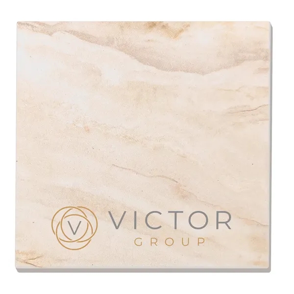 Absorbent Stone Coasters with Backgrounds.... from ASI 56950 Gill Studios Inc / Gill-Line®