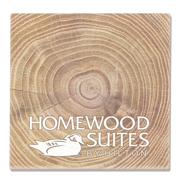 Absorbent Stone Coasters with Backgrounds.... from ASI 56950 Gill Studios Inc / Gill-Line®