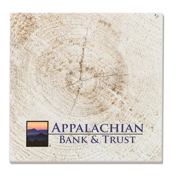Absorbent Stone Coasters with Backgrounds.... from ASI 56950 Gill Studios Inc / Gill-Line®