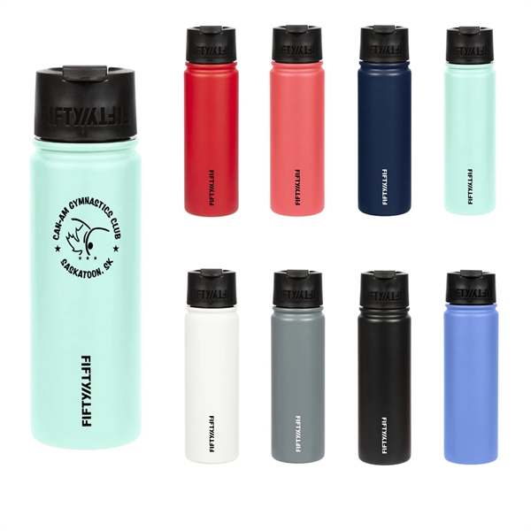 18/8 Food Grade Stainless Steel,Double-Wall Vacuum-Insulated,Black Flip Lid,Assorted Colors Available,Hand Wash... from ASI 72657 Active Life Promo / Apres Ski Active Life