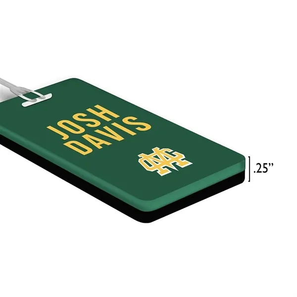 2.25" x 2.25" Acrylic  Bag Tag - Round... from ASI 66390 LarLu