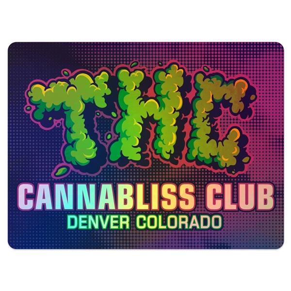 Holographic Sticker - Rectangles.... from ASI 56950 Gill Studios Inc / Gill-Line®