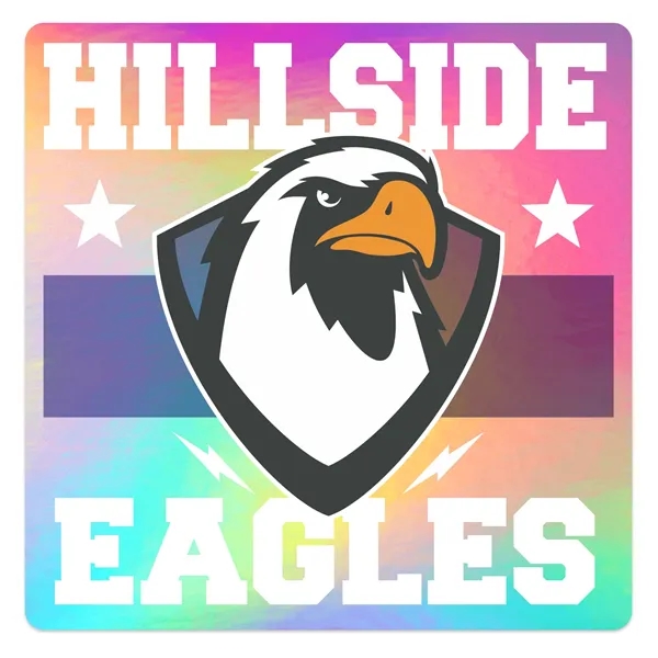Holographic Sticker - Square.... from ASI 56950 Gill Studios Inc / Gill-Line®