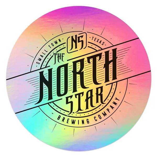 Holographic Sticker - Circles.... from ASI 56950 Gill Studios Inc / Gill-Line®