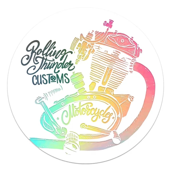 Holographic Sticker - Circles.... from ASI 56950 Gill Studios Inc / Gill-Line®