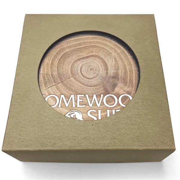 Absorbent Stone Coaster with Backgrounds. 4" x 4".... from ASI 56950 Gill Studios Inc / Gill-Line®