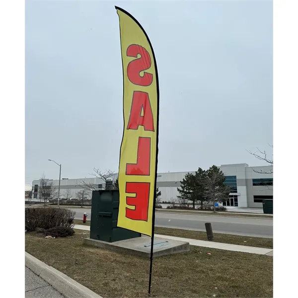 15' Large Feather Flag Kit, Full Color Graphics One Side, Outdoor... from ASI 53509 FIEL-Fairdeal Import & Export / FIEL