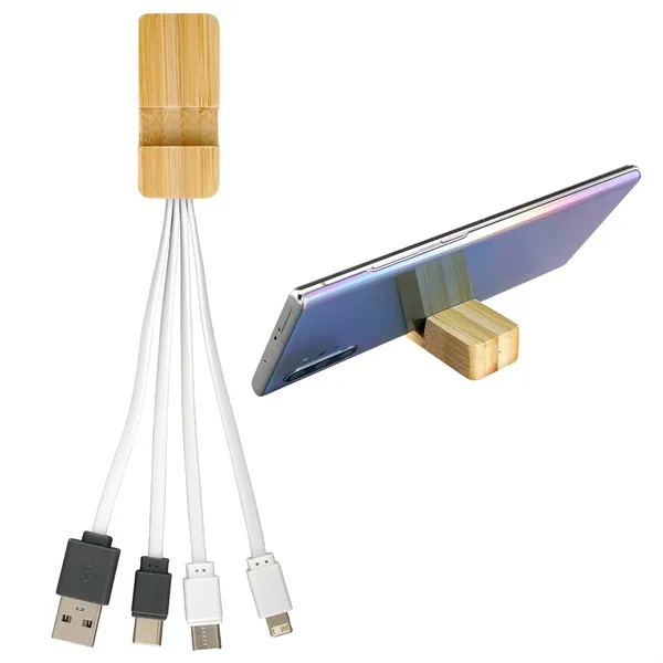 3 IN 1 DUO BAMBOO STAND CABLE... from ASI 30208 A P Specialties / AP Specialties